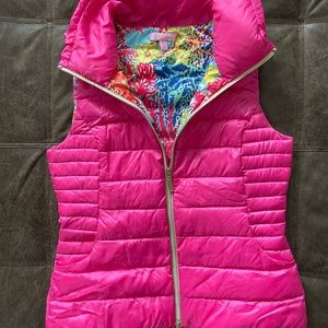 Lily Pulitzer size Medium puffer vest